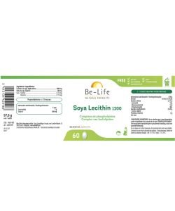 Soy Lecithin 1200, 60 capsules